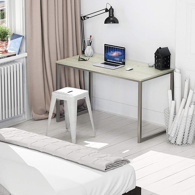 SHW Mission 40-Inch Home Office Computer Desk, Maple