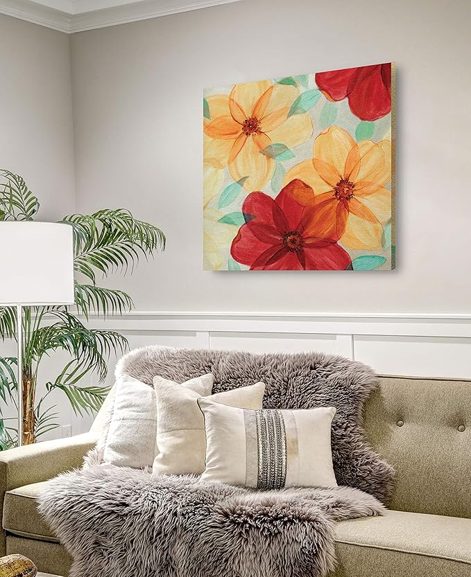 Wexford Home Flash of Spring II-Premium Gallery Wrapped Canvas-4 Art Print, 40x40, HAC17-18528-4040