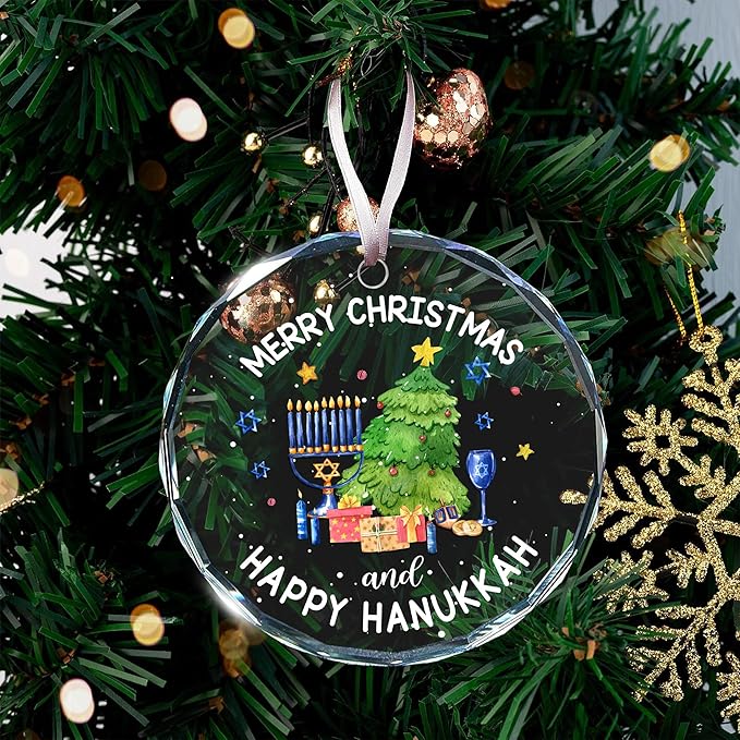 Hanukkah Gifts for Women and Men - Delightful Hanukkah Ornaments for Christmas Tree - Ideal Jewish Gifts for Women, Men, Adults, Kids