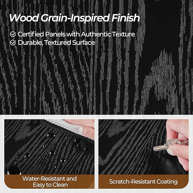 Yaheetech 6-Tier Open Bookcase and Bookshelf, Modern Simple Floor Standing Display Storage Shelves with Top Open Compartment for Home Office, Living Room, Bed Room - Black