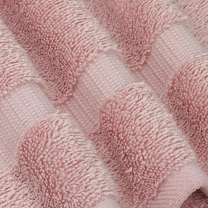 Chakir Turkish Linens | Hotel & Spa Quality 100% Cotton Premium Turkish Towels | Soft & Absorbent (4-Piece Washcloths, Pink)