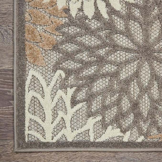 Nourison Home Aloha 10' x 14' Natural Outdoor Indoor/Outdoor Rug
