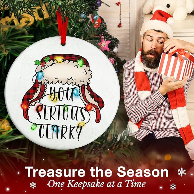 Christmas Vacation Ornaments - Classic Ornament for Christmas Tree Decor, Unique Comedy Ornaments, Ideal Movie Ornament Gifts, Highlights from A Vacation Movie