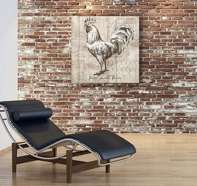 Wexford Home Filigree Floral I Gallery Wrapped Canvas Wall Art, 40x40,