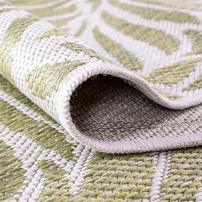 Keen Home Design Terrace Outdoor Area Rug - 6x9 Washable Indoor/Outdoor Rug for Patio, Kitchen, Balcony, Beach, Garden, Deck and Porch, Size: 6'x8'10"