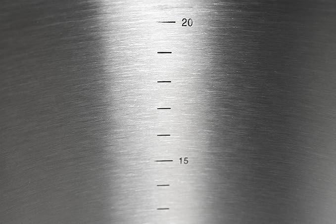 Northern Brewer - MegaPot Stainless Steel Brew Kettle with Volume Markings (20 Gallon w/Valve)