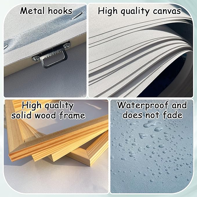 Pogusmavi Wall Art for Living Room - Abstract Canvas Wall Art - Colorful Paintings for Wall Decorations - Large Wall Decor - Art Work for Office Contemporary Home 58×29in