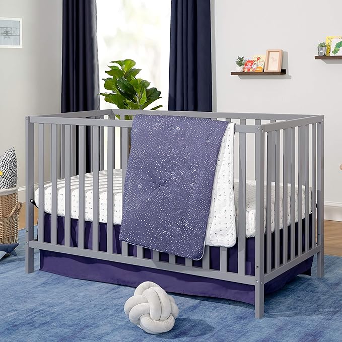 DaVinci Union 4-in-1 Convertible Crib in Grey, Greenguard Gold Certified