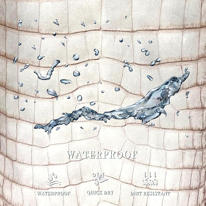 Crocodile Skin Texture Pattern Laundry Basket Foldable Oxford Cloth Laundry Hamper With Handle Portable Clothes Storage Basket 18.9 X 16.5 Inch Storage Bag For Laundry Room/Bathroom/Bedroom