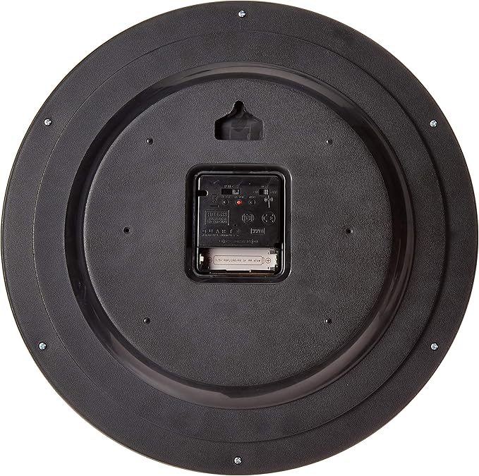 Adalene 13-Inch Decorative Wall Clock Silent Non-Ticking - Vintage Retro Rustic Battery Operated Kitchen Wall Clock - Large Wall Clocks for Living Room Décor, Office, Bathroom