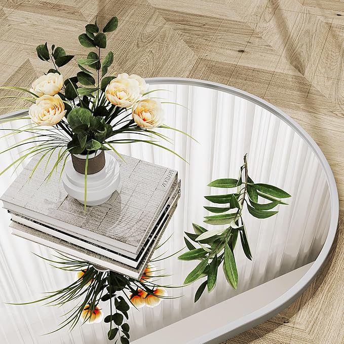 Standing Mirror,Arch Mirror Full Length,71"x26" Silver Mirror Full Length,Silver Arch Mirrors,Floor Length Mirrors