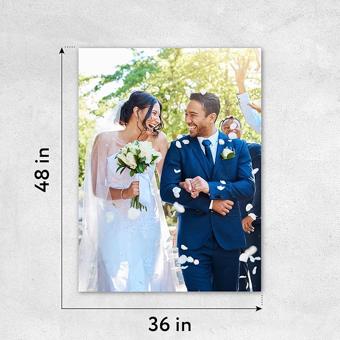 Custom Poster Print, 36x48, Upload Any Photos/Images, Personalized Photo Prints, DIY Your Own Poster, Photo to Poster Printing