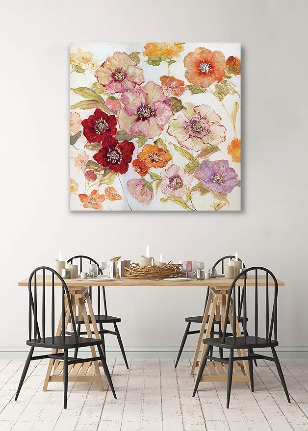 Wexford Home Avant Garden Gallery Wrapped Canvas Wall Art, 24 x 24 cm 18321-24x24