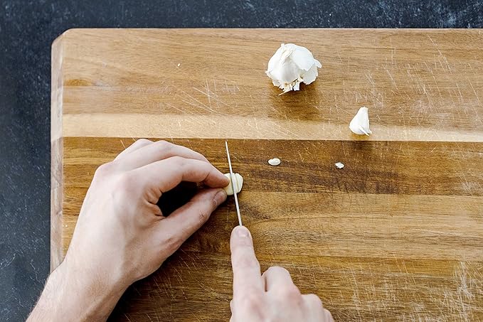 3.5-Inch Paring Knife – Ultra-Sharp German High Carbon Stainless Steel, Full Tang, Ergonomic Handle, Multipurpose Kitchen Knife for Chopping, Slicing, and Dicing, Black