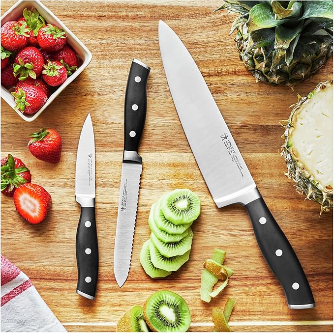 HENCKELS Forged Accent 3-pc Starter Set, Stainless Steel