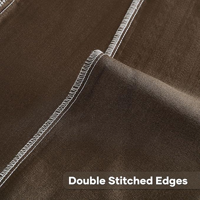 FUTEI Beige Decorative Throw Pillow Covers 20x20 Inch Set of 2,Soft Cozy Wheat Ear Striped Patterns Cushion Cases,Modern Home Decor for Couch Bed Living Room