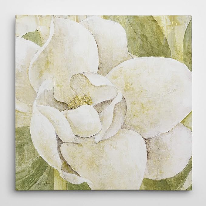 Wexford Home Magnolia Dolce -Gallery Wrapped Canvas Art Print, 10x10,