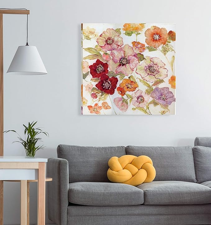 Wexford Home Avant Garden I -Gallery Wrapped Canvas Art Print, 40X40,