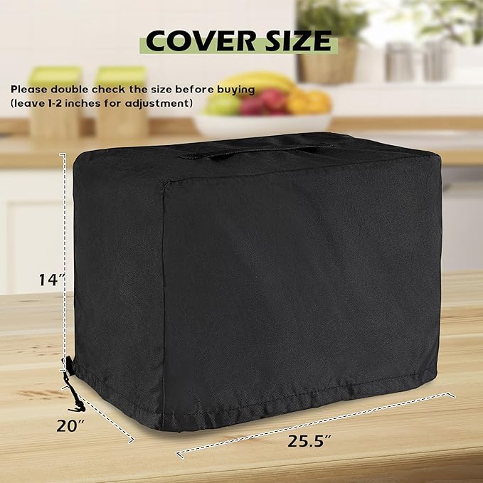 Pellet Grill Cover for Pit BOSS 10697 Table Top Wood Grill, Pellet Smoker Cover for Pit Boss Portable 150 Pellet Grill PB150PPG, Protective Cover for Portable Smoker
