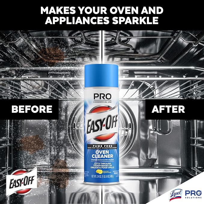 EASY-OFF Pro Fume Free Oven Cleaner, 24 oz., 2 Count