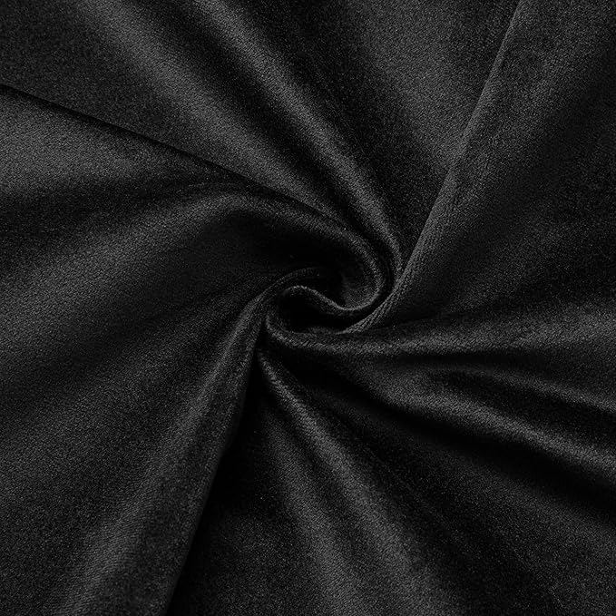 Allewie Full Size Platform Bed Frame with 4 Large Storage Drawers, Velvet Vertical Channel Tufted Upholstered Bed Base, Wooden Slats Support, Noise-Free, No Box Spring Needed, Easy Assembly, Black