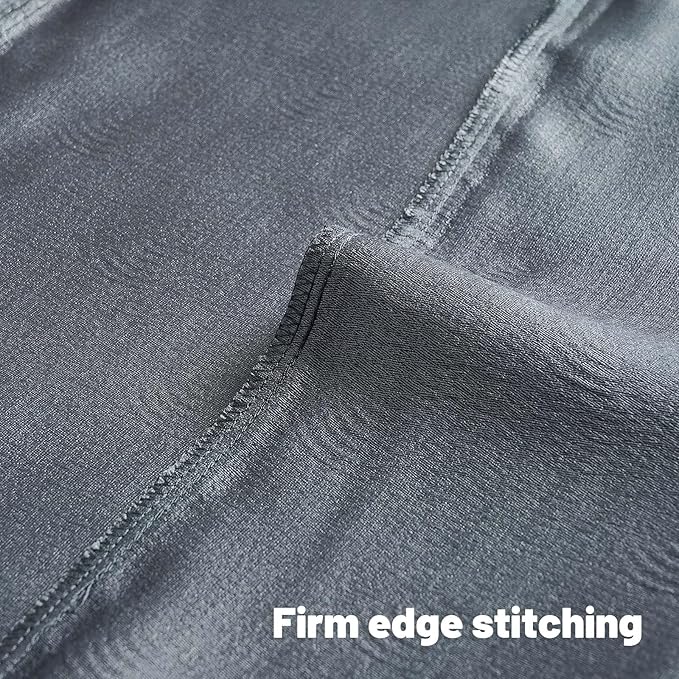 FUTEI Dark Grey Chenille Decorative Throw Pillow Covers 12x20 Inch Set of 2,Soft Cozy Striped Geometric Patterns Lumbar Pillow Cases,Modern Home Decor for Couch Bed Living Room