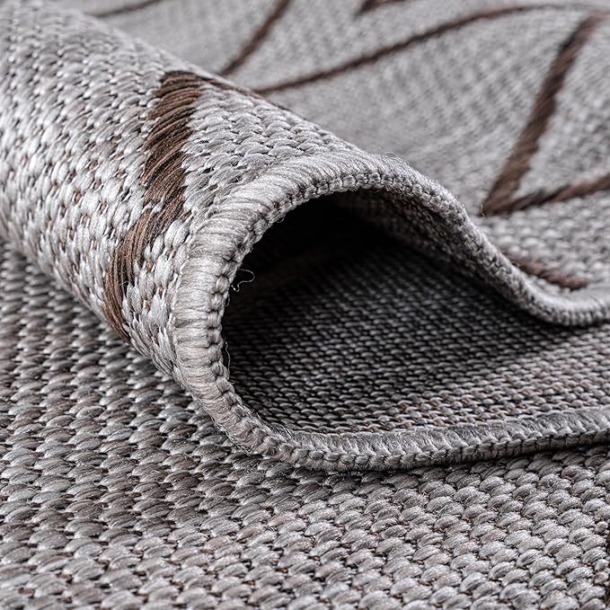 Keen Home Design Terrace Outdoor Area Rug - 9x12 Washable Indoor/Outdoor Rug for Patio, Kitchen, Balcony, Beach, Garden, Deck and Porch, Size: 8'10"x12'