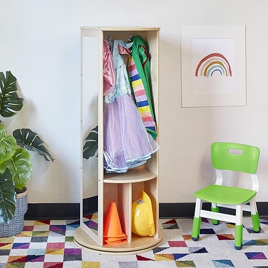 ECR4Kids Classroom Adjustable Chair, Flexible Seating, Grassy Green, 2-Pack