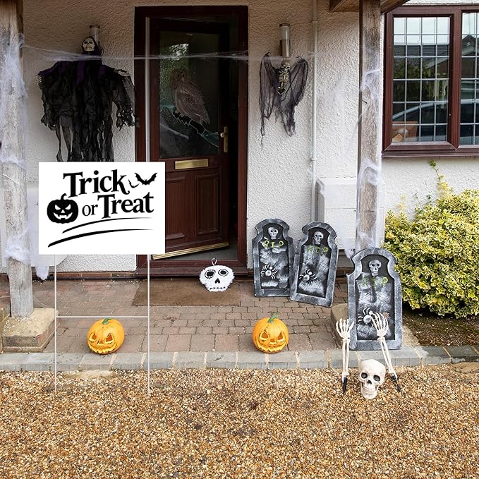 50 Pcs Yard Sign Stake, 15'' x 10'' Heavy Duty Metal H-Stakes, H Frame Yard Sign Stands for Advertising Party Decorations Outdoor Lawn Garden Garage House Christmas Decor