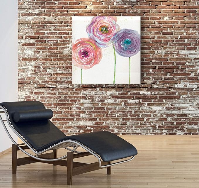 Wexford Home Summer Fields III Gallery Wrapped Canvas Wall Art, 10x10,