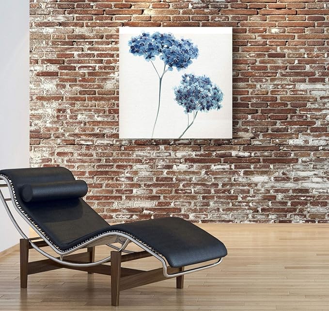 Wexford Home Gorgeous Blue III Gallery Wrapped Canvas Wall Art, 10x10,