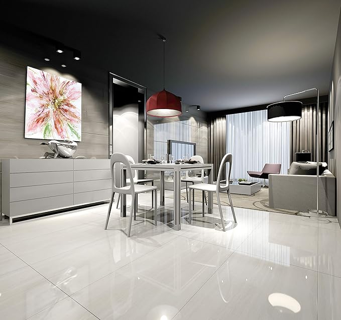 Wexford Home Floral Strokes Gallery Wrapped Canvas Wall Art, 16x16 (18646-16x16)