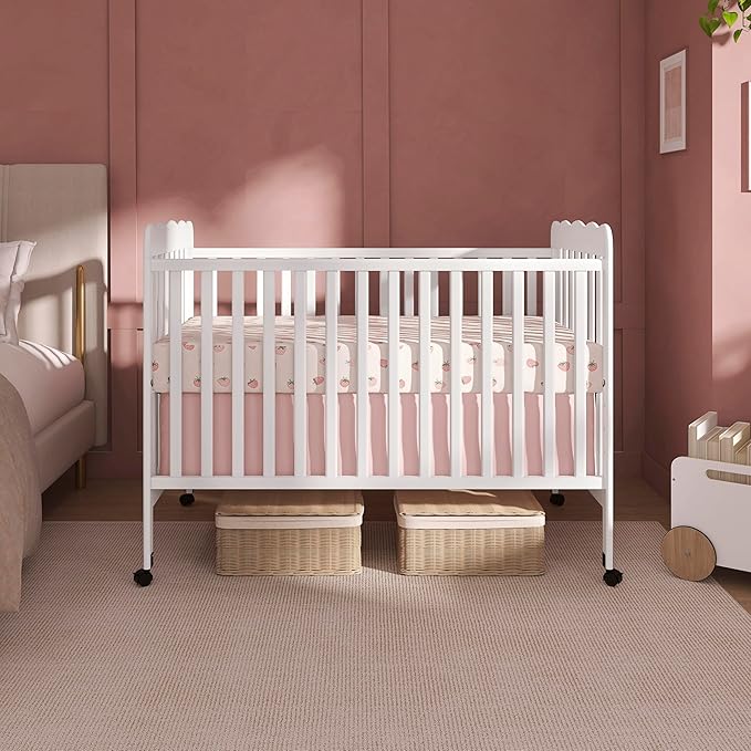 Dream On Me Carson Classic 3-in-1 Convertible Crib in White