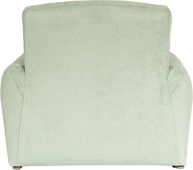 Kid Rocking Chair for Toddlers, Child Chair for Little Kids, Upholstered Toddler Armchair for Children, Comfy and Cute Little Kid Chairs (Rockers, Seafoam Green)