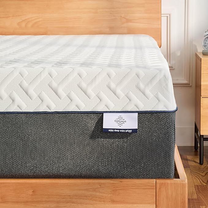 10 Inch King Green Tea Memory Foam Mattress for Cool Sleep & Pressure Relief, Bed in a Box, Removable Cover No Fiberglass, CertiPUR-US Certified