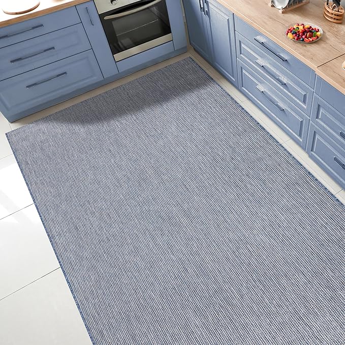 Keen Home Design Terrace Outdoor Throw Rug - 3x5 Washable Indoor/Outdoor Rug for Patio, Kitchen, Balcony, Beach, Garden, Deck and Porch, Size: 3'x5'