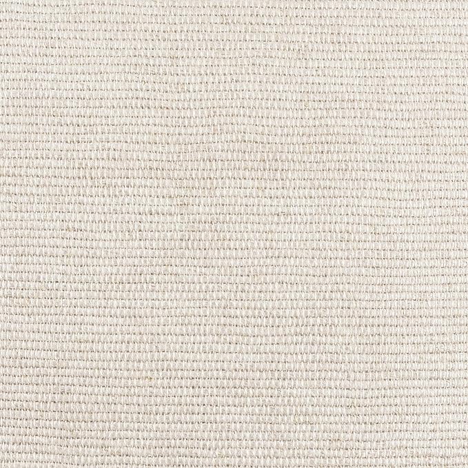 Hauteloom Oaqui Decorative Throw Pillow - Sofa Couch Cushion Cover - Boho Farmhouse Square Pillow Cover - Viscose - Cream