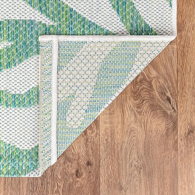 Keen Home Design Terrace Outdoor Throw Rug - 3x5 Washable Indoor/Outdoor Rug for Patio, Kitchen, Balcony, Beach, Garden, Deck and Porch, Size: 3'x5'